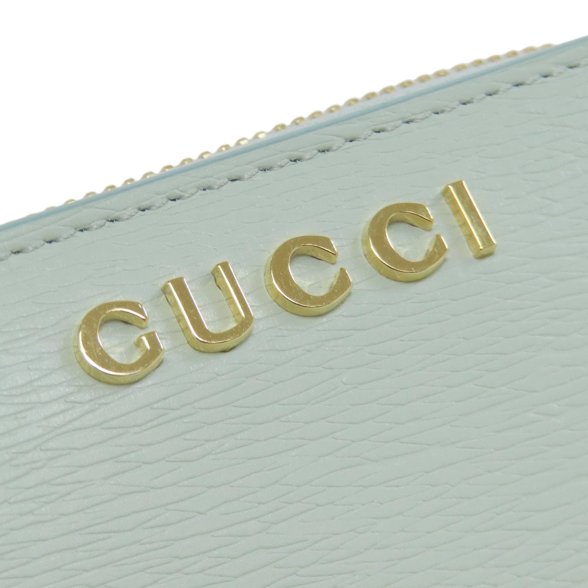 GUCCI グッチ 772639 スクリプト ミニウォレット 二つ折り財布（小銭入れあり） カーフ レディース 中古
