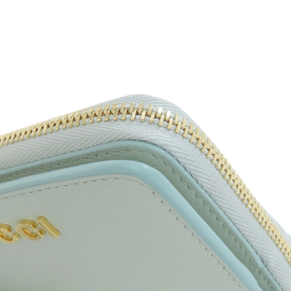 GUCCI グッチ 772639 スクリプト ミニウォレット 二つ折り財布（小銭入れあり） カーフ レディース 中古