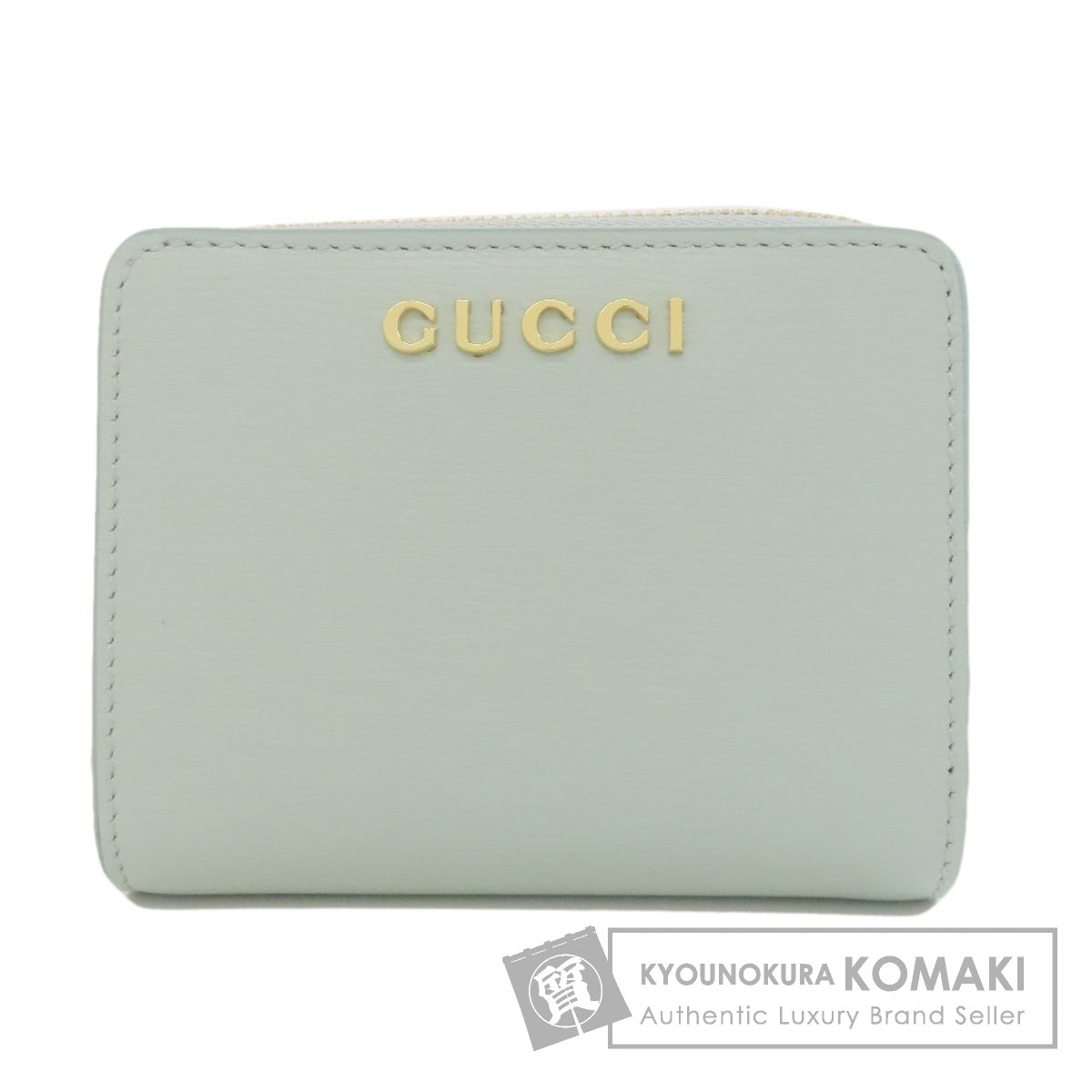 GUCCI グッチ 772639 スクリプト ミニウォレット 二つ折り財布（小銭入れあり） カーフ レディース 中古