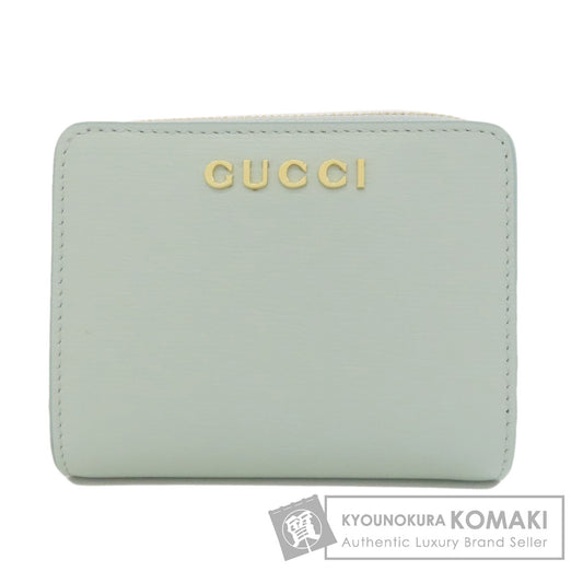 GUCCI グッチ 772639 スクリプト ミニウォレット 二つ折り財布（小銭入れあり） カーフ レディース 中古