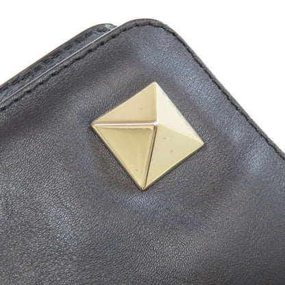 VALENTINO バレンティノ スタッズ トートバッグ カーフ レディース 中古