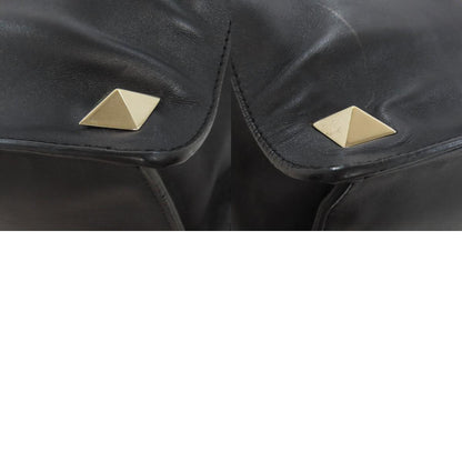 VALENTINO バレンティノ スタッズ トートバッグ カーフ レディース 中古