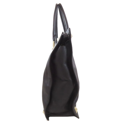 VALENTINO バレンティノ スタッズ トートバッグ カーフ レディース 中古