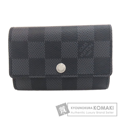 LOUIS VUITTON ルイヴィトン M62662 ミュルティクレ6 キーケース ダミエキャンバス レディース 中古
