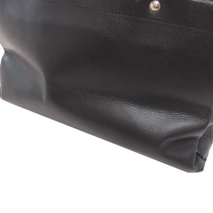 CHANEL シャネル ココマーク トートバッグ グレインド カーフスキン レディース 中古