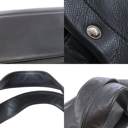 CHANEL シャネル ココマーク トートバッグ グレインド カーフスキン レディース 中古