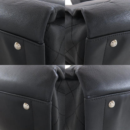 CHANEL シャネル ココマーク トートバッグ グレインド カーフスキン レディース 中古