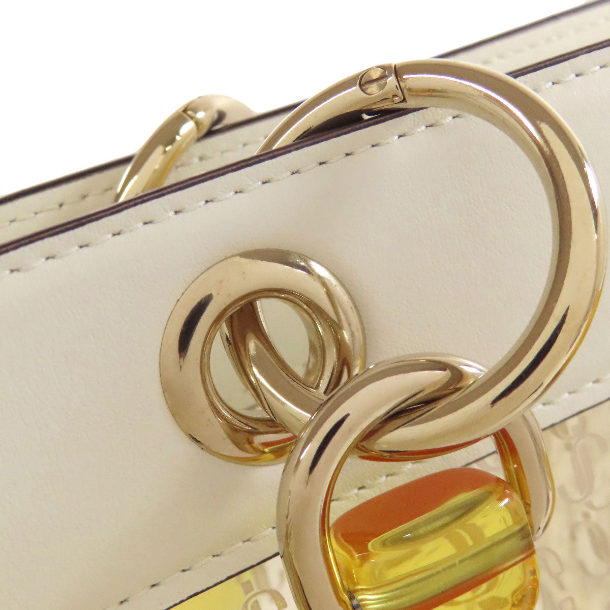 Jimmy Choo ジミーチュウ 2WAY ハンドバッグ ビニール レディース 中古
