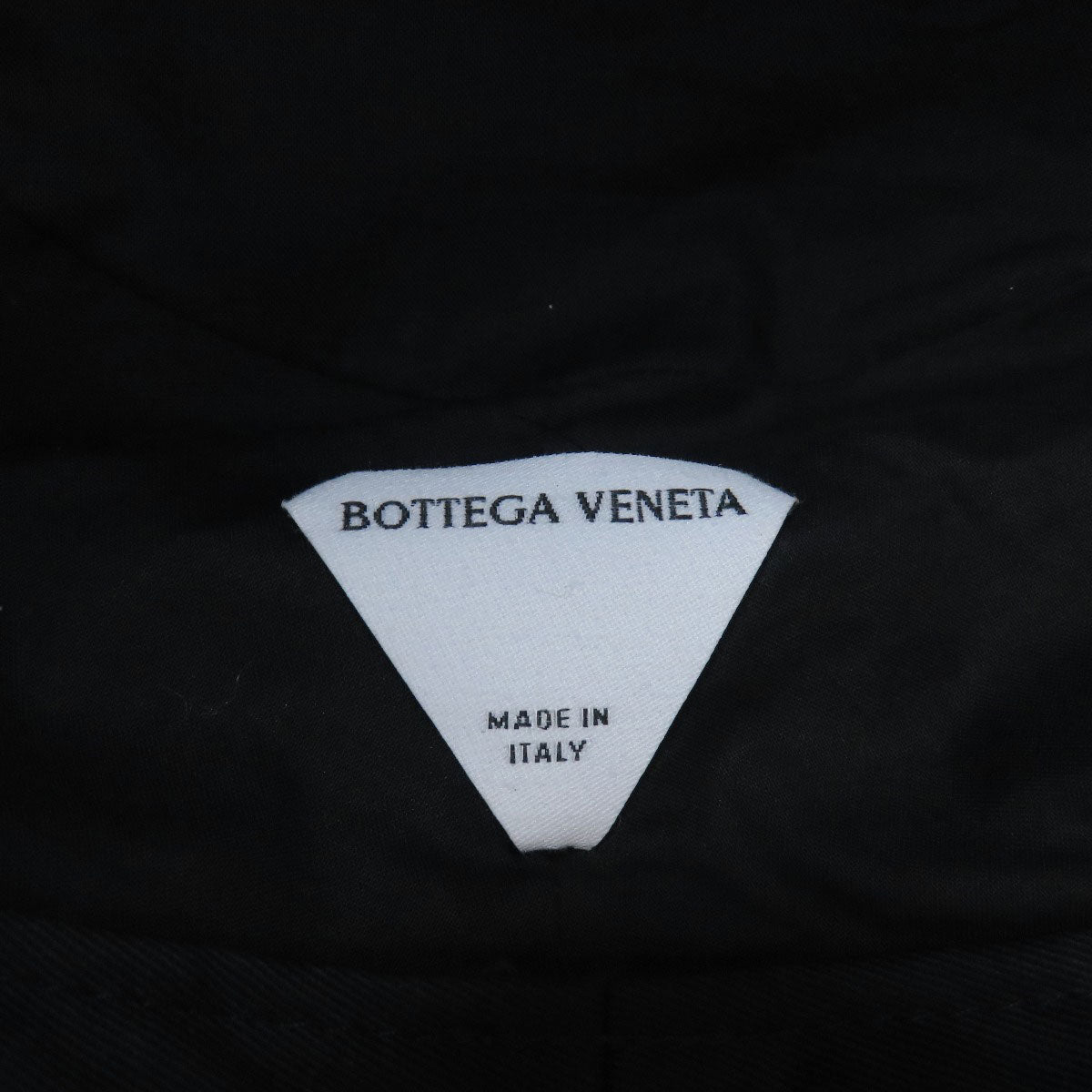 BOTTEGA VENETA ボッテガヴェネタ イントレチャート バケットハット 帽子 ナイロン レディース 中古