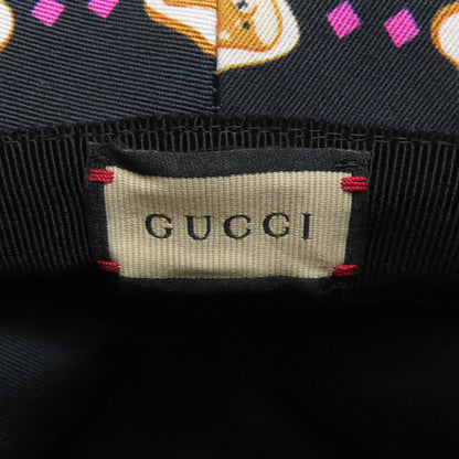 GUCCI グッチ Pikarar Kawaii バゲットハット 帽子 キャンバス レディース 中古