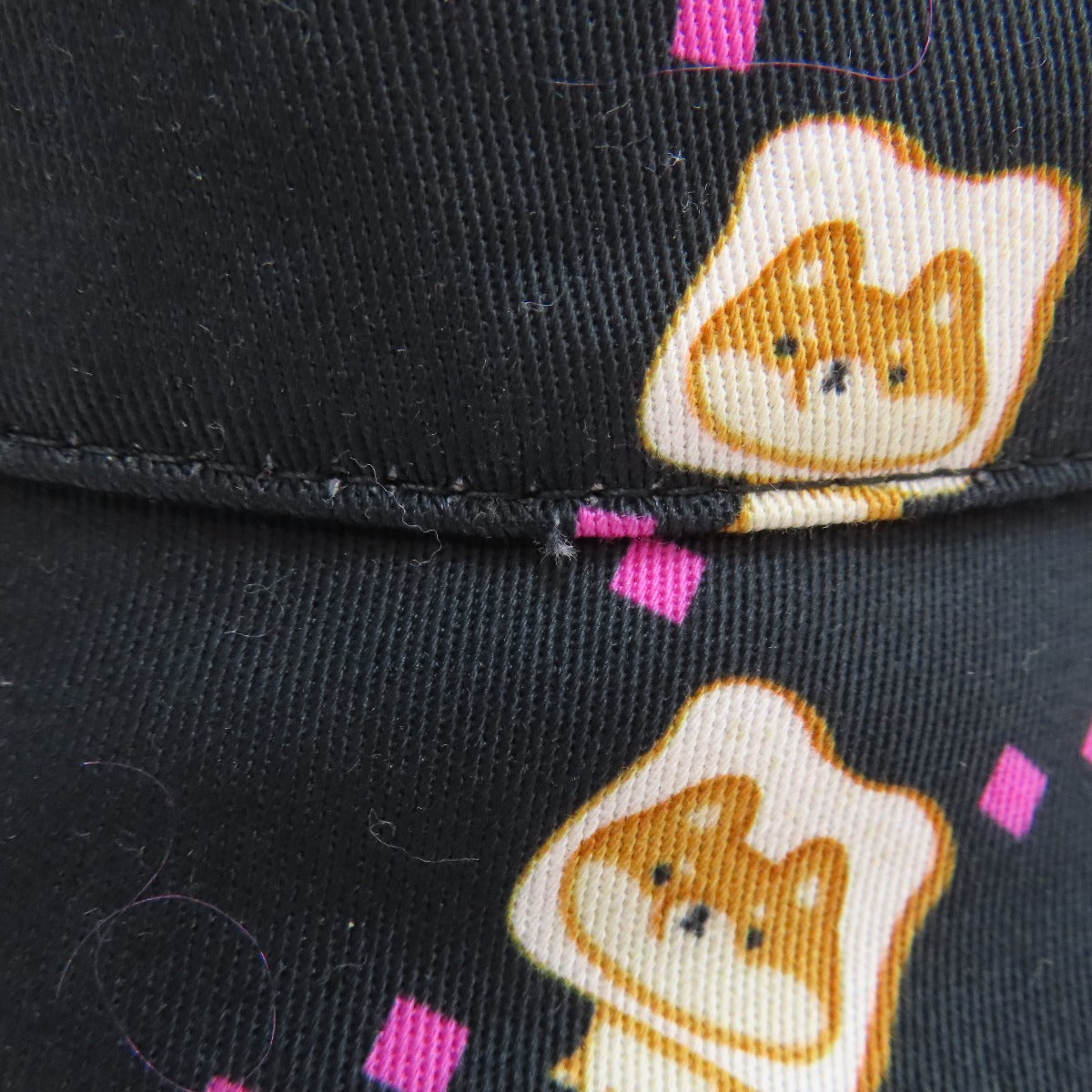 GUCCI グッチ Pikarar Kawaii バゲットハット 帽子 キャンバス レディース 中古