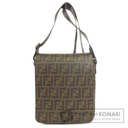 FENDI フェンディ ズッカ柄 ショルダーバッグ PVC レディース 中古