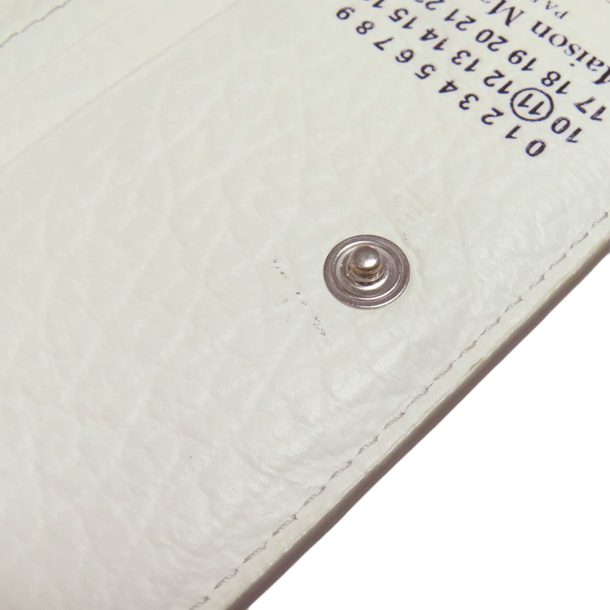 MaisonMargiela メゾン・マルジェラ ロゴ カードケース レザー レディース 中古