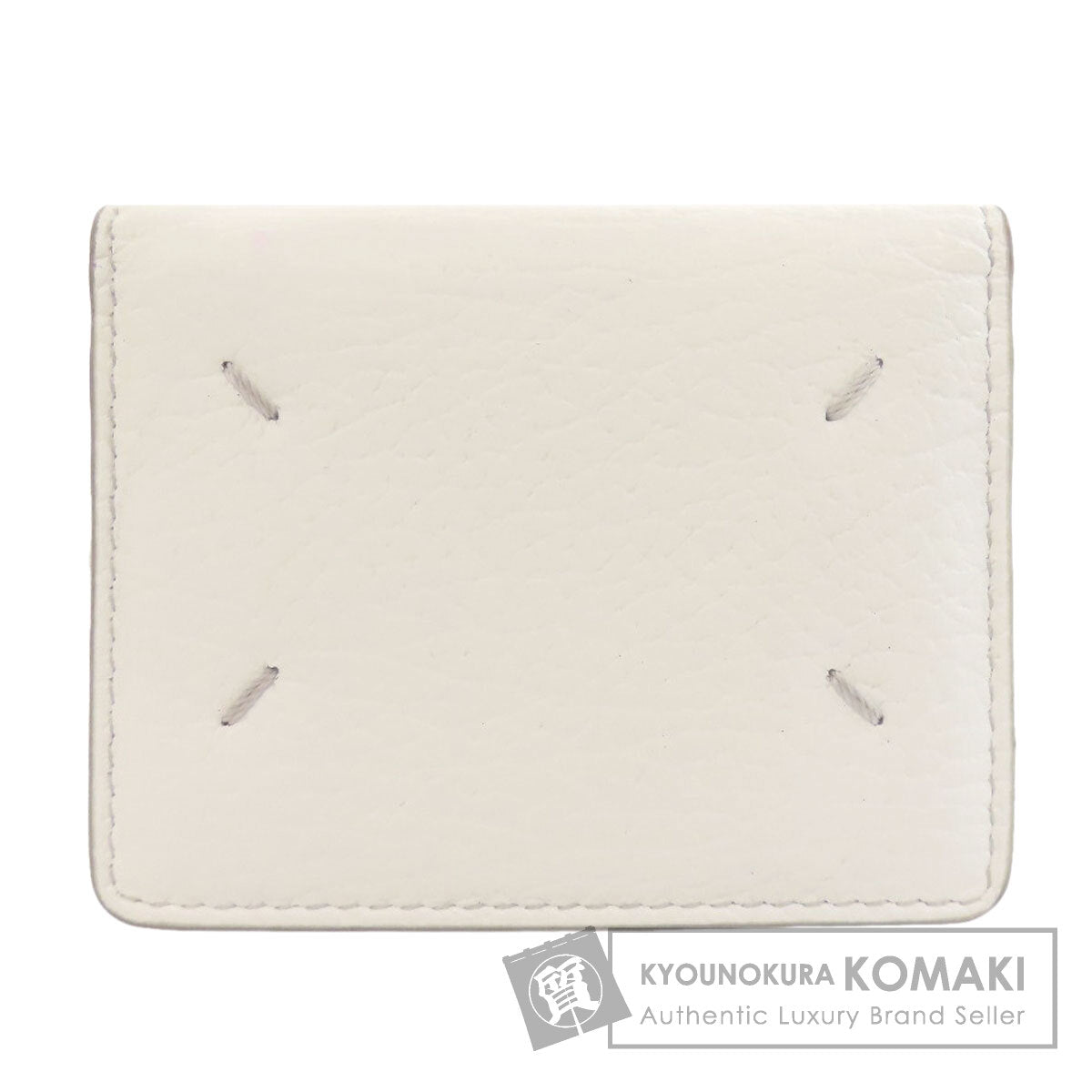 MaisonMargiela メゾン・マルジェラ ロゴ カードケース レザー レディース 中古