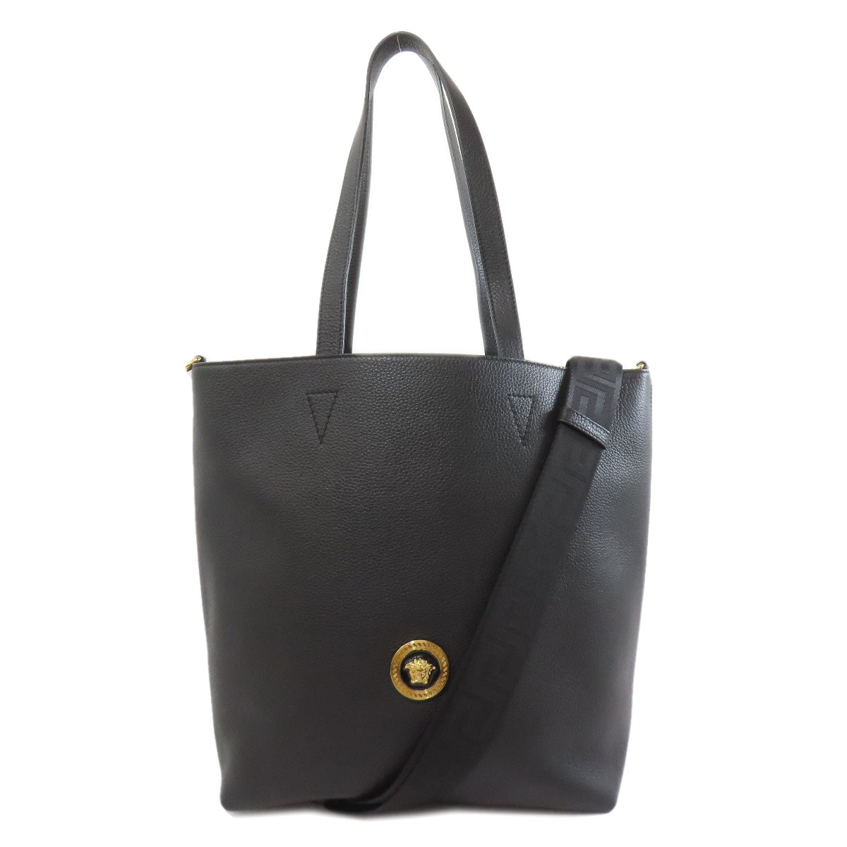 【希少‼︎早い者勝ち‼︎】ヴェルサーチ ファブリック メデューサ ロゴ トートバッグ VERSACE ヴェルサーチ トートバッグ 京の蔵小牧 – ブランド京の蔵小牧