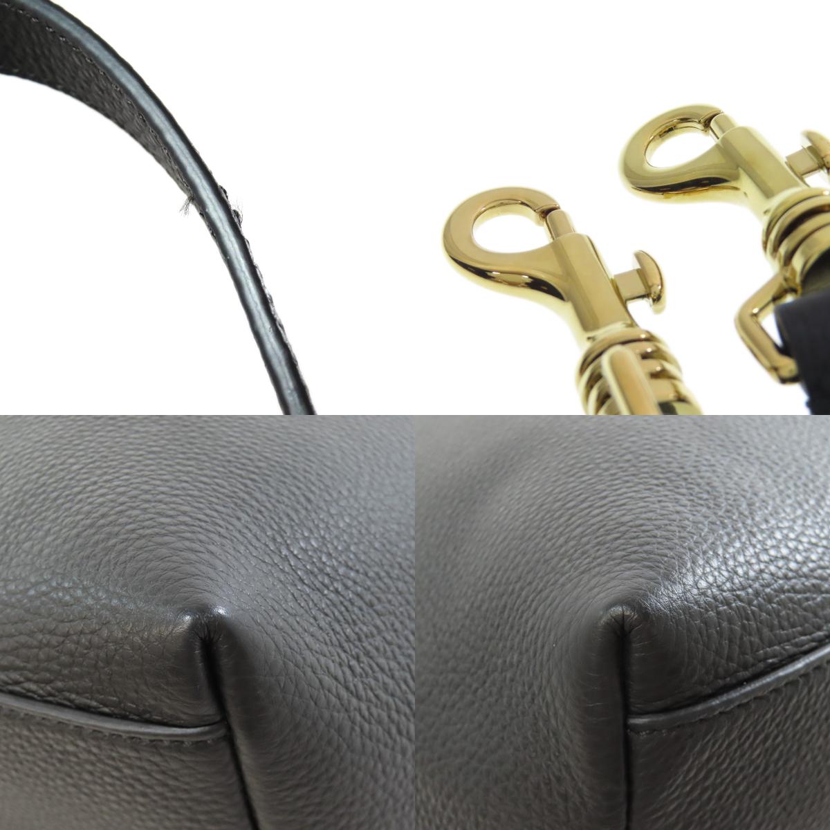 VERSACE ヴェルサーチ メデューサ 2WAY トートバッグ カーフ レディース 中古