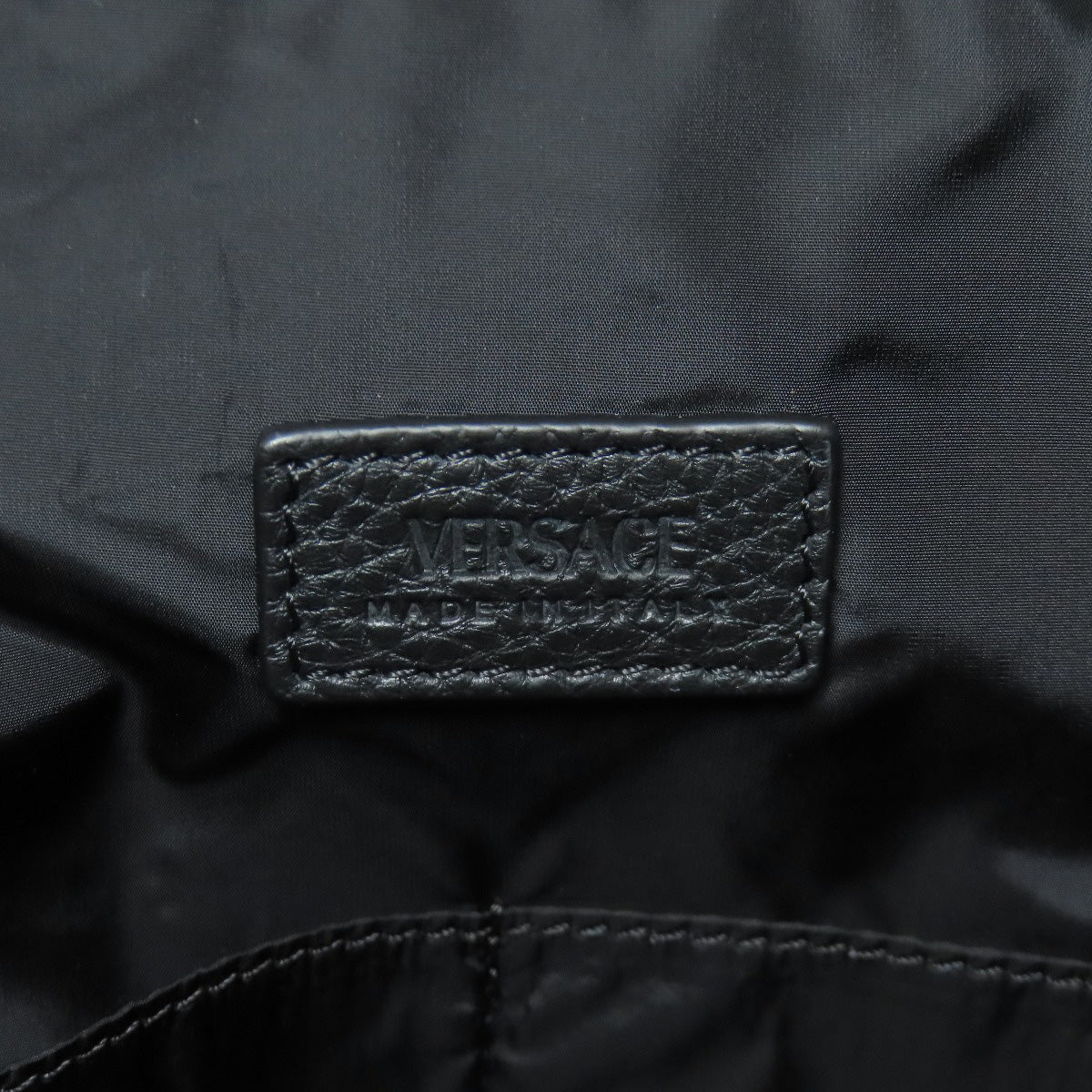 VERSACE ヴェルサーチ メデューサ 2WAY トートバッグ カーフ レディース 中古