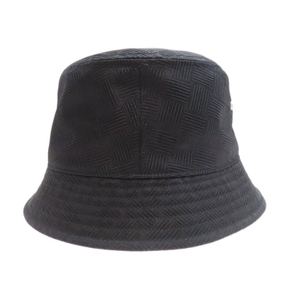 BOTTEGA VENETA ボッテガヴェネタ イントレチャート バケットハット 帽子 ナイロン レディース 中古