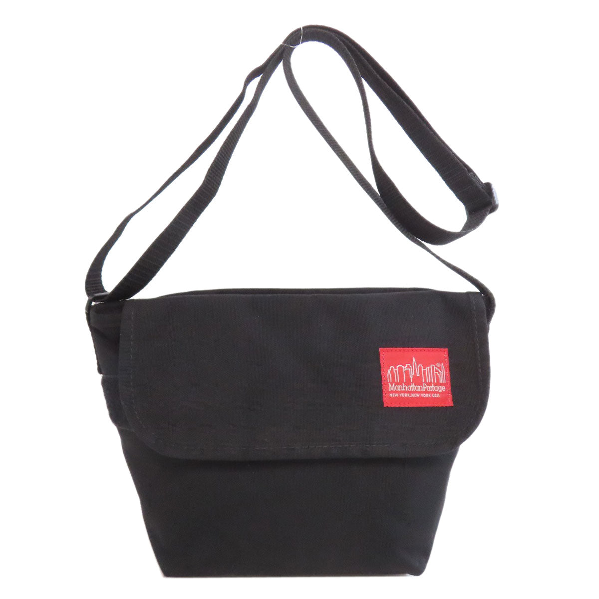 Manhattan Portage マンハッタンポーテージ ロゴ ショルダーバッグ ナイロン レディース 中古