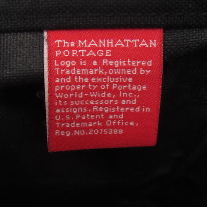 Manhattan Portage マンハッタンポーテージ ロゴ ショルダーバッグ ナイロン レディース 中古