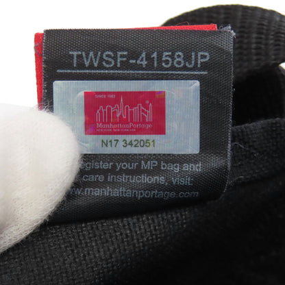 Manhattan Portage マンハッタンポーテージ ロゴ ショルダーバッグ ナイロン レディース 中古
