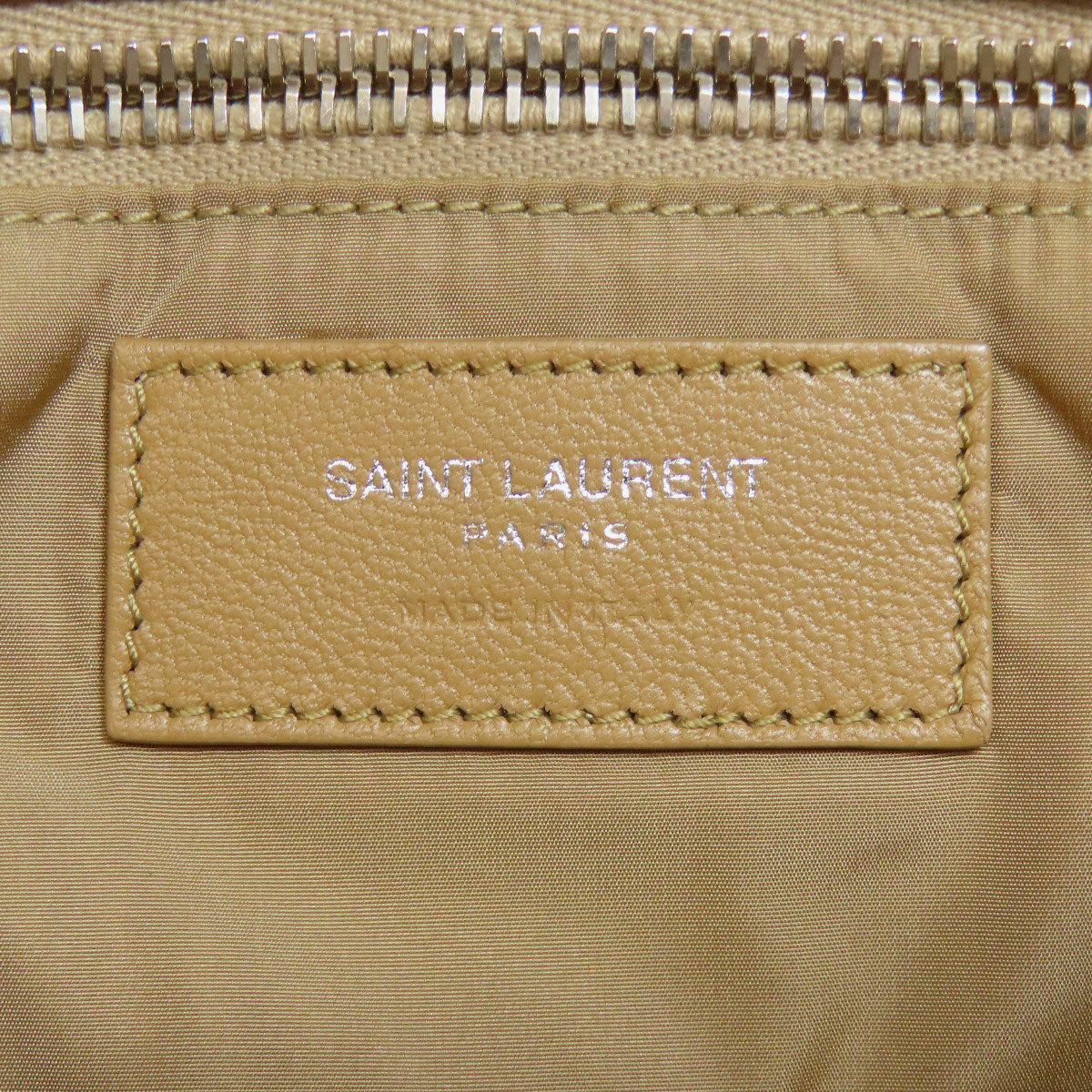 SAINT LAURENT サンローラン ロゴ ショルダーバッグ ナイロン レディース 中古