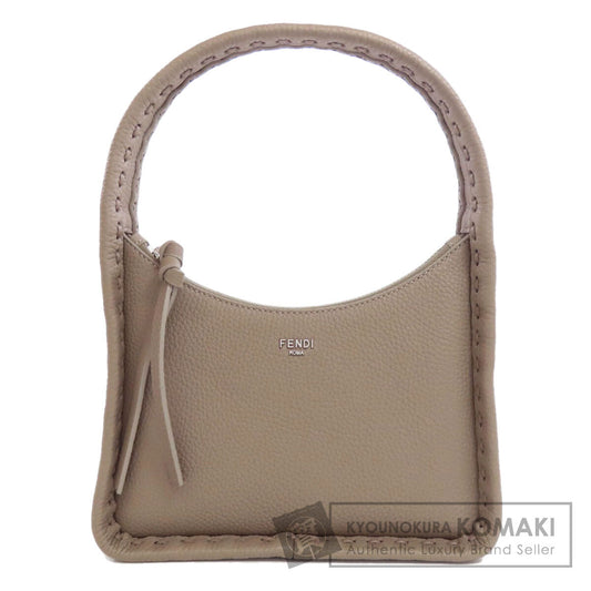 FENDI フェンディ スモール フェンデッセンス セレリア ハンドバッグ カーフ レディース 中古