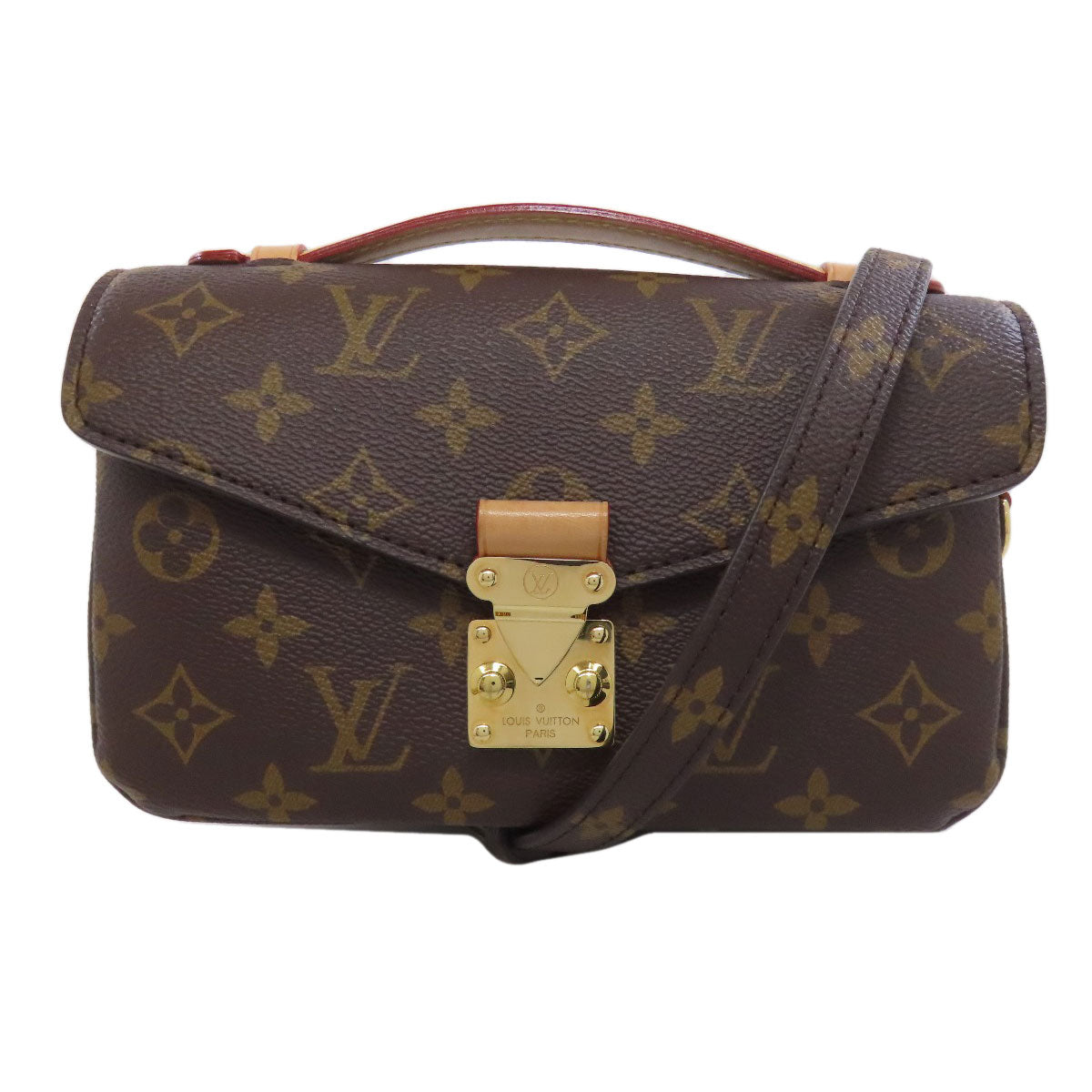 LOUIS VUITTON ルイヴィトン M46279 ポシェット・メティス EW ハンドバッグ モノグラムキャンバス レディース 中古