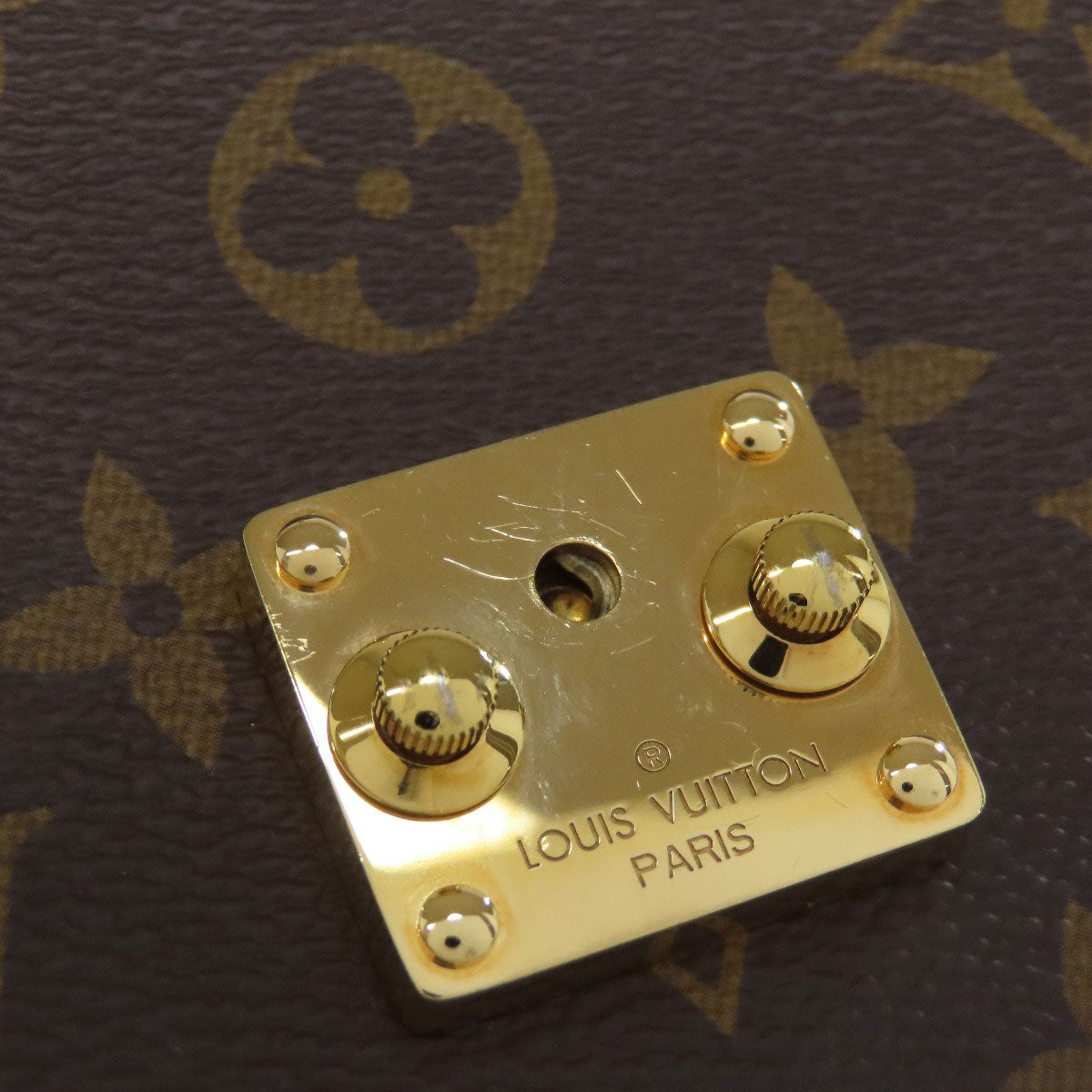 LOUIS VUITTON ルイヴィトン M46279 ポシェット・メティス EW ハンドバッグ モノグラムキャンバス レディース 中古