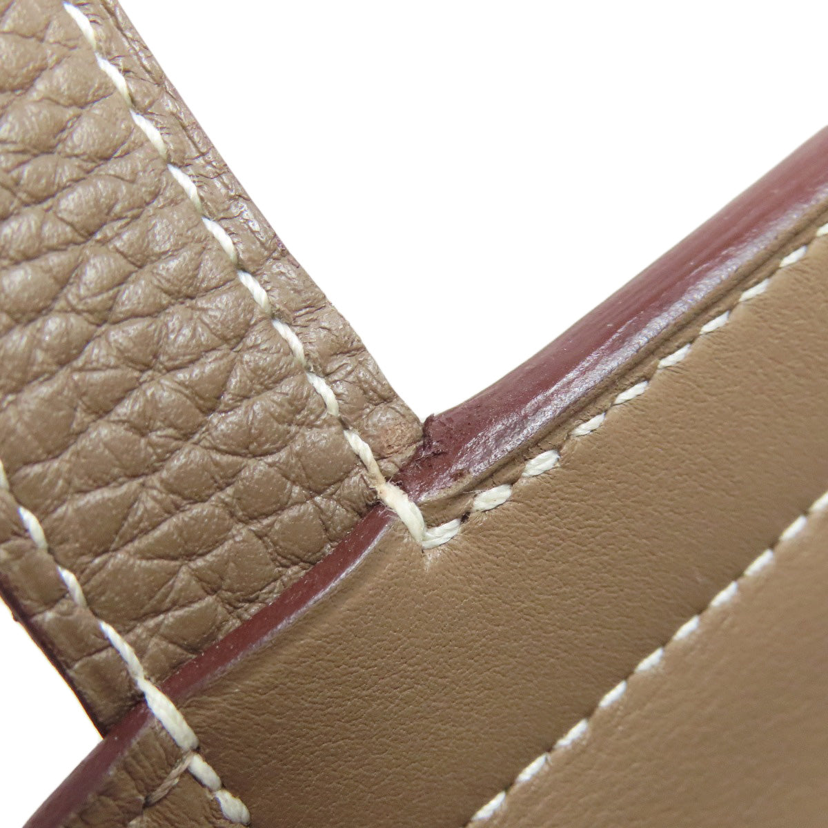 HERMES エルメス アルザン31 エトープ シルバー金具 ショルダーバッグ トリヨン レディース 中古