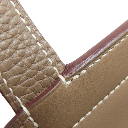 HERMES エルメス アルザン31 エトープ シルバー金具 ショルダーバッグ トリヨン レディース 中古