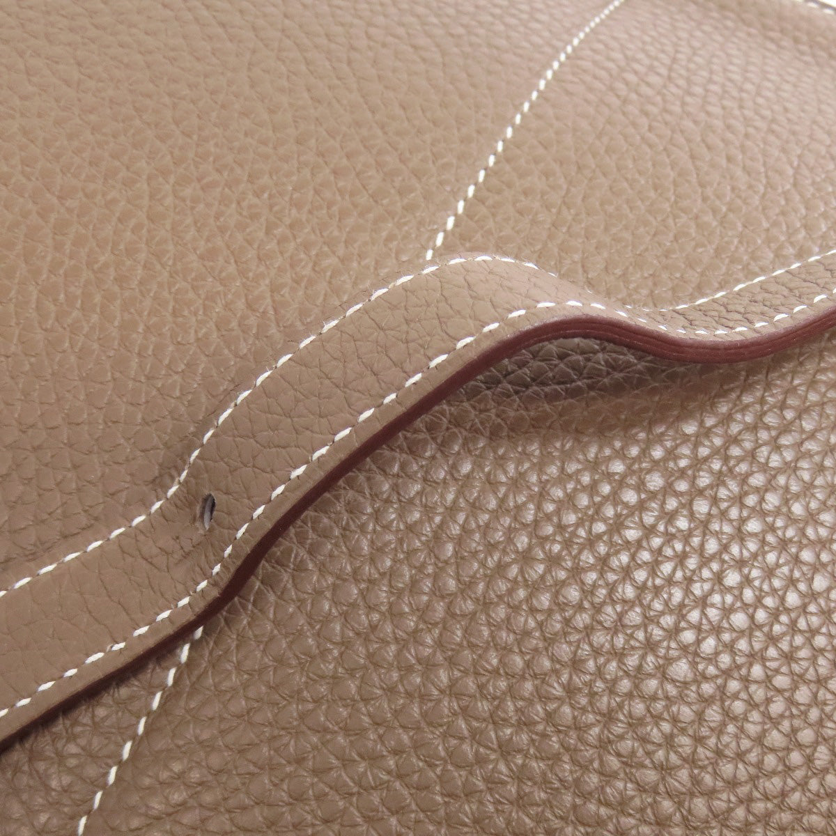 HERMES エルメス アルザン31 エトープ シルバー金具 ショルダーバッグ トリヨン レディース 中古