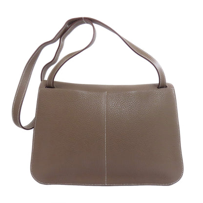HERMES エルメス アルザン31 エトープ シルバー金具 ショルダーバッグ トリヨン レディース 中古