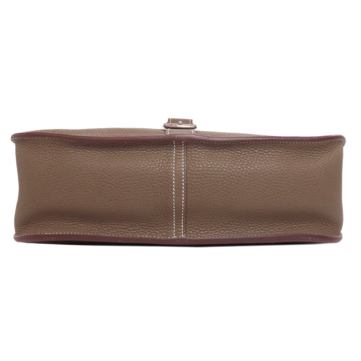 HERMES エルメス アルザン31 エトープ シルバー金具 ショルダーバッグ トリヨン レディース 中古
