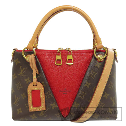 LOUIS VUITTON ルイヴィトン M43966 Vトート BB ハンドバッグ モノグラムキャンバス レディース 中古
