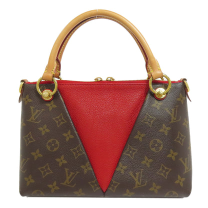 LOUIS VUITTON ルイヴィトン M43966 Vトート BB ハンドバッグ モノグラムキャンバス レディース 中古
