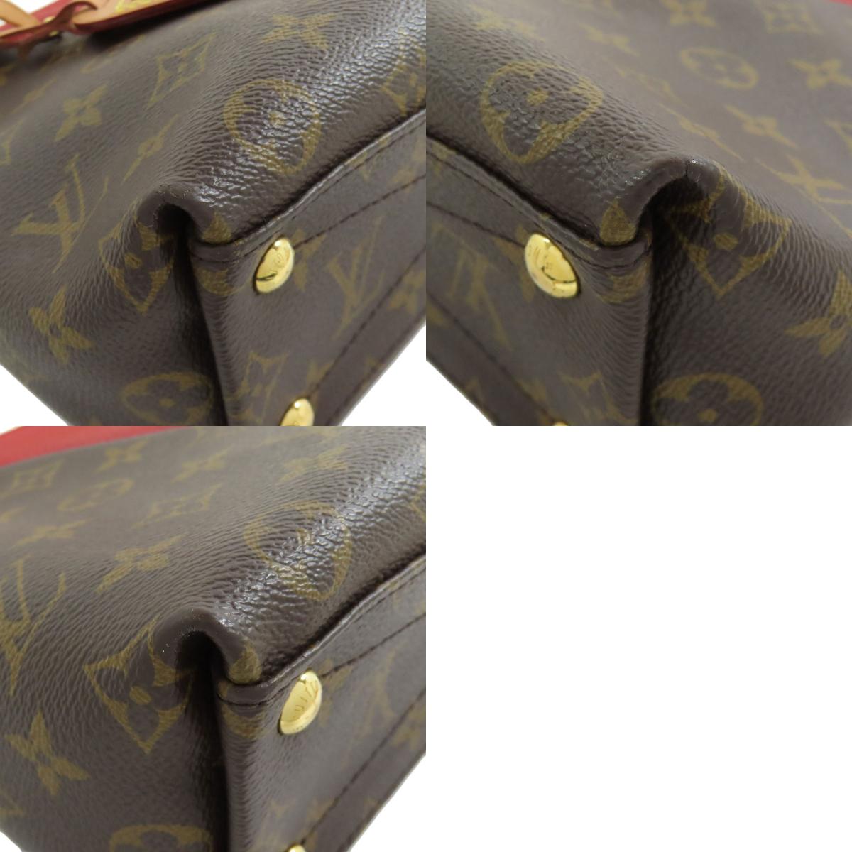 LOUIS VUITTON ルイヴィトン M43966 Vトート BB ハンドバッグ モノグラムキャンバス レディース 中古