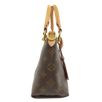 LOUIS VUITTON ルイヴィトン M43966 Vトート BB ハンドバッグ モノグラムキャンバス レディース 中古
