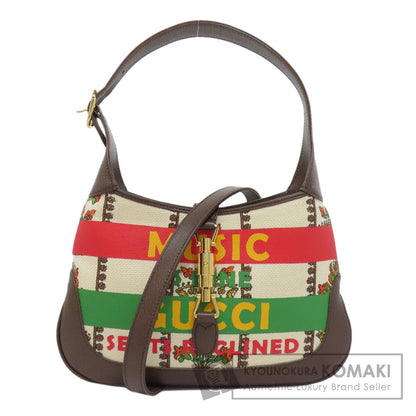 GUCCI グッチ 636706 ジャッキー 1961 2WAY ハンドバッグ キャンバス レディース 中古