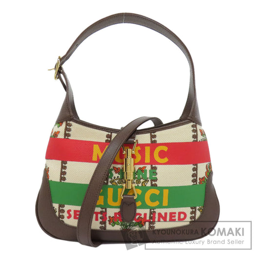 GUCCI グッチ 636706 ジャッキー 1961 2WAY ハンドバッグ キャンバス レディース 中古