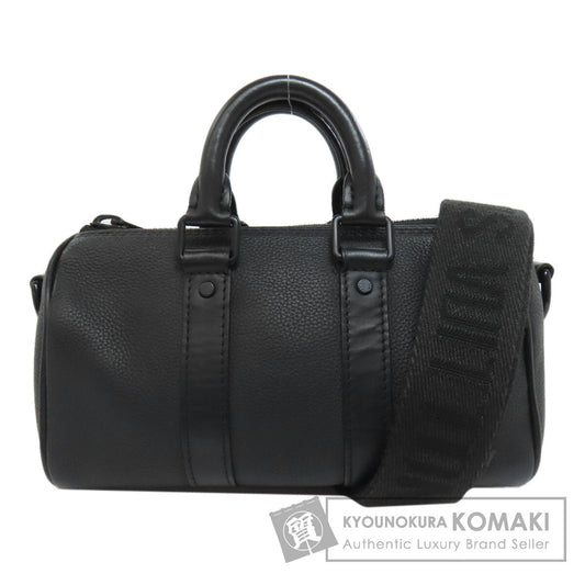 LOUIS VUITTON ルイヴィトン M80950 キーポルXS アエログラム ショルダーバッグ トリヨン レディース 中古