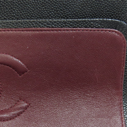 CHANEL シャネル チェーンショルダー マトラッセ ゴールド金具 ショルダーバッグ グレインド カーフスキン レディース 中古