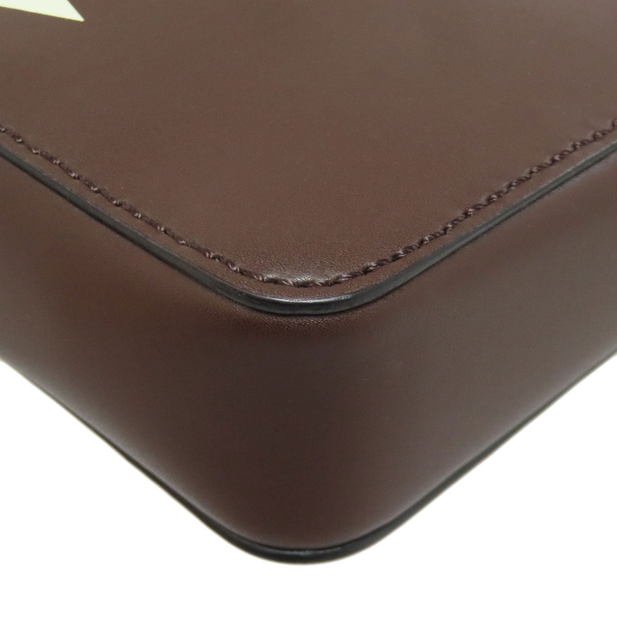 VALENTINO バレンティノ ロゴ ショルダーバッグ レザー レディース 中古
