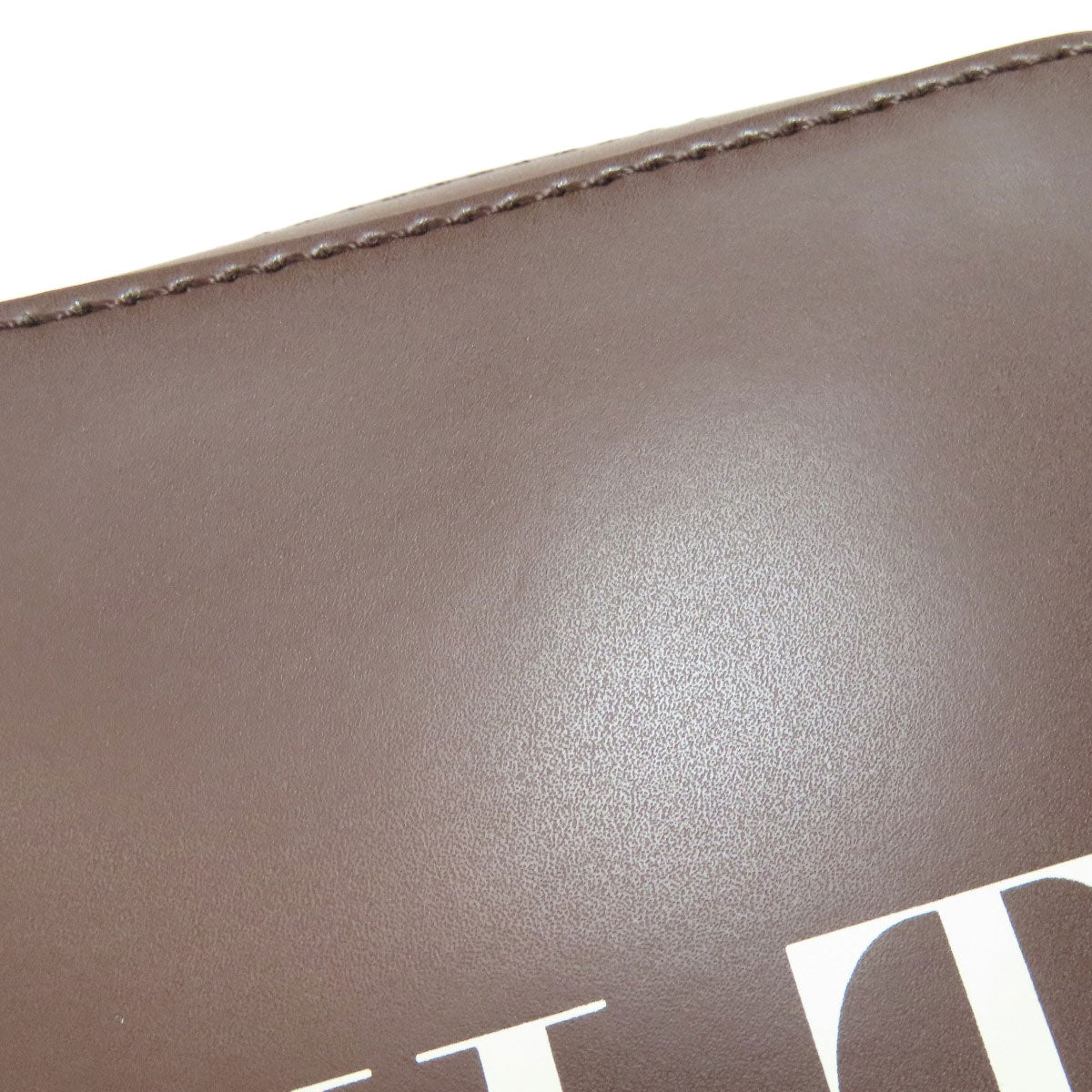 VALENTINO バレンティノ ロゴ ショルダーバッグ レザー レディース 中古