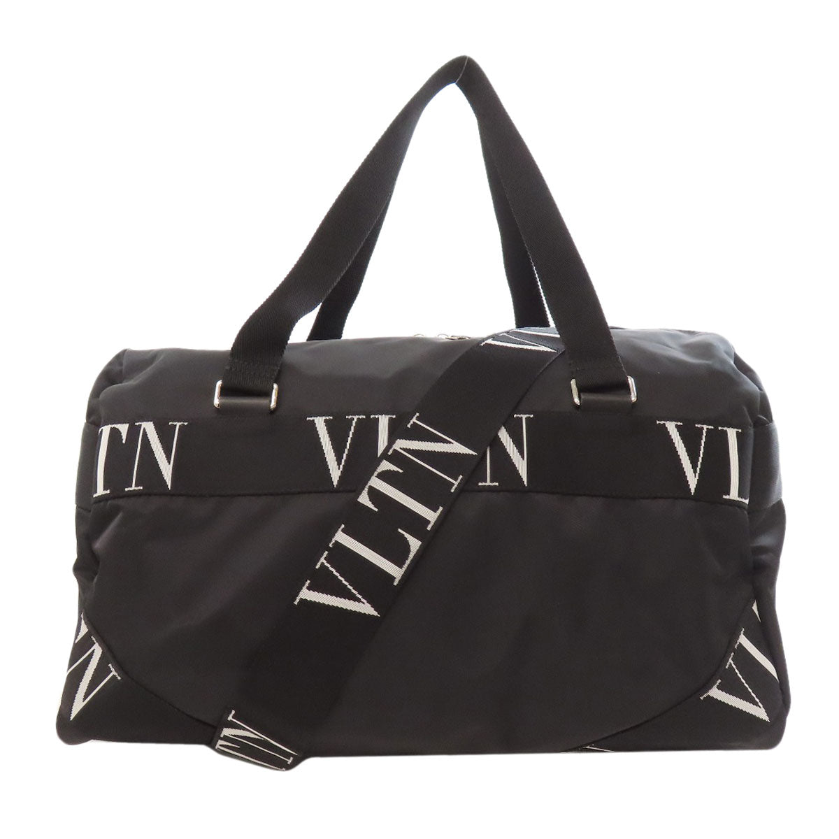 VALENTINO バレンティノ 2WAY ボストンバッグ ナイロン レディース 中古