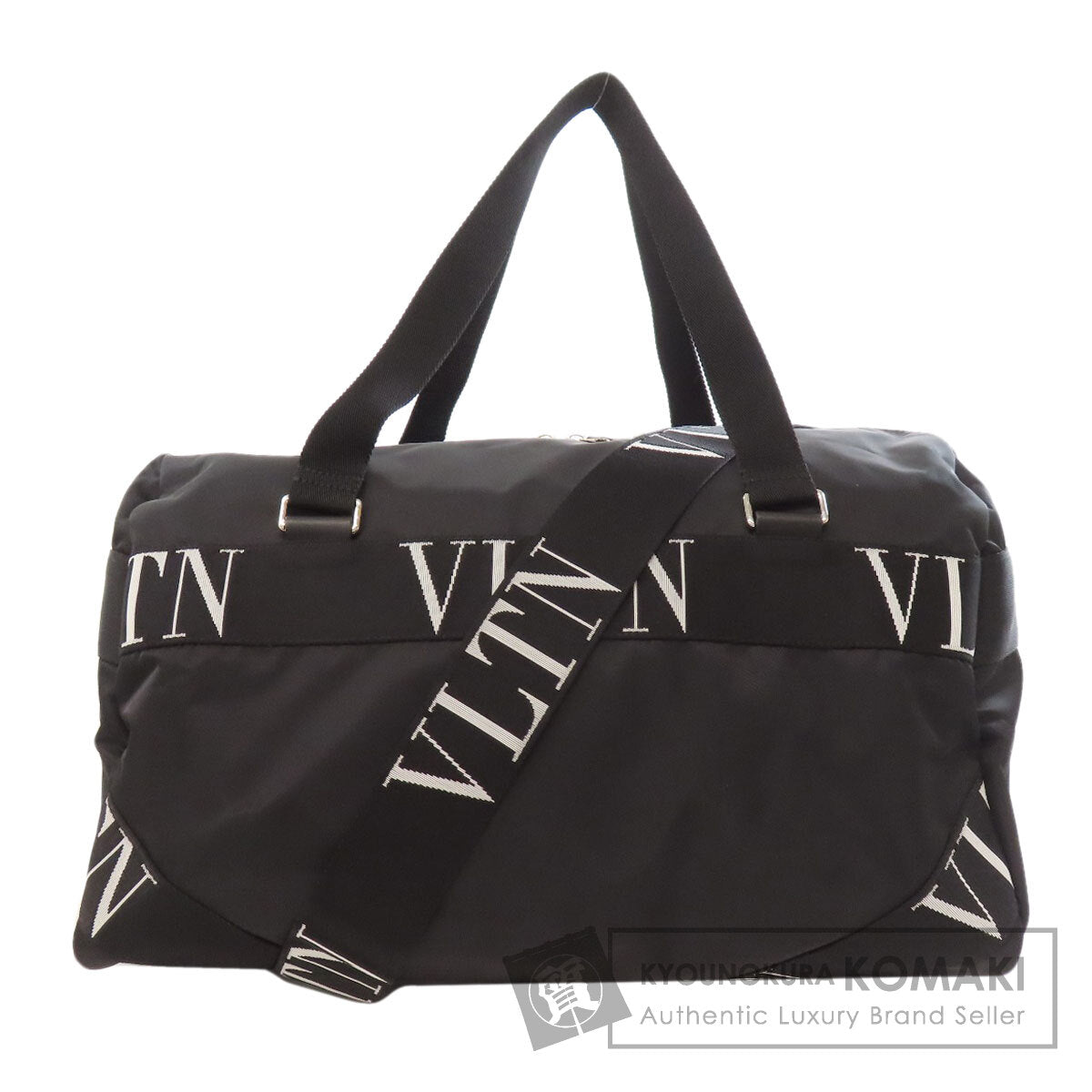 VALENTINO バレンティノ 2WAY ボストンバッグ ナイロン レディース 中古