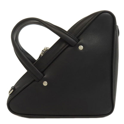 BALENCIAGA バレンシアガ 527272 トライアングル ダッフル 2WAY ハンドバッグ レザー レディース 中古