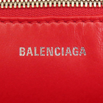 BALENCIAGA バレンシアガ 527272 トライアングル ダッフル 2WAY ハンドバッグ レザー レディース 中古