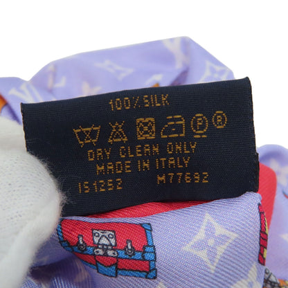 LOUIS VUITTON ルイヴィトン M77692 シュシュ ヘアアクセサリー シルク レディース 中古