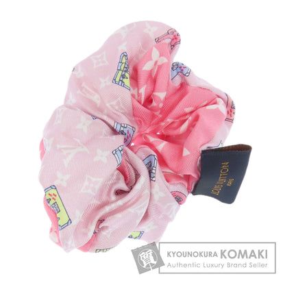 LOUIS VUITTON ルイヴィトン M77692 シュシュ ヘアアクセサリー シルク レディース 中古